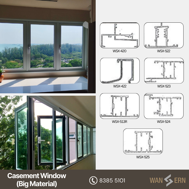 Casement Window (Big Material)