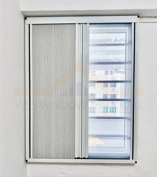 2IN1 Mosquito Net & UV Privacy Blind (Window)